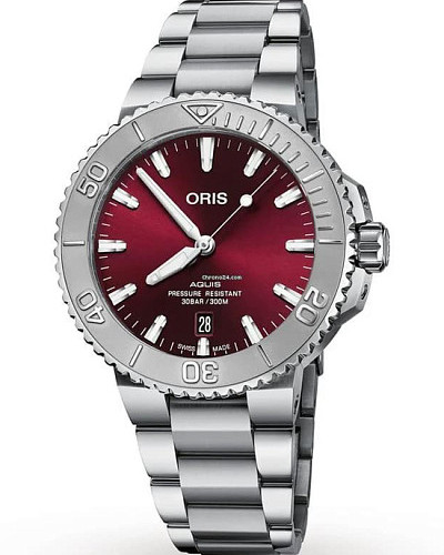 Oris Aquis Date Relief  01 733 7766 4158-07 8 22 05PEB